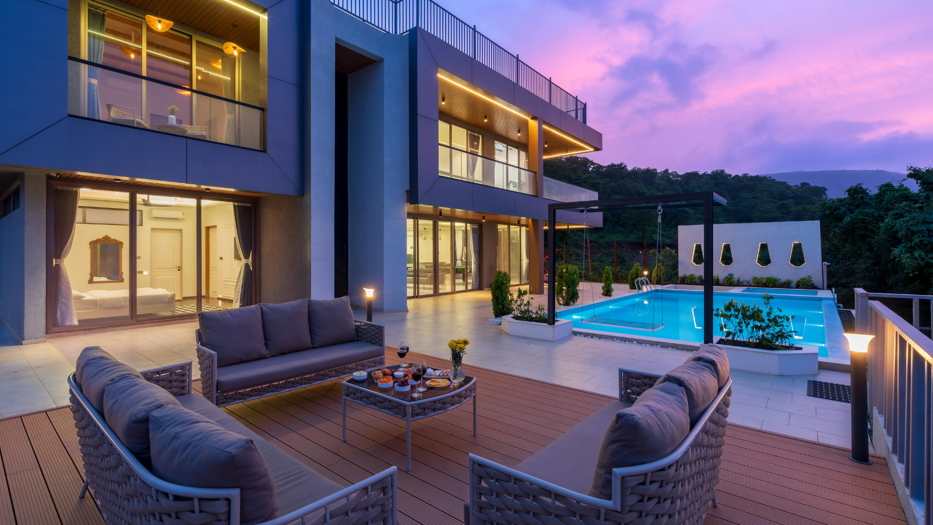 High-end home representing larger loan amount decisions in LA County and Orange County