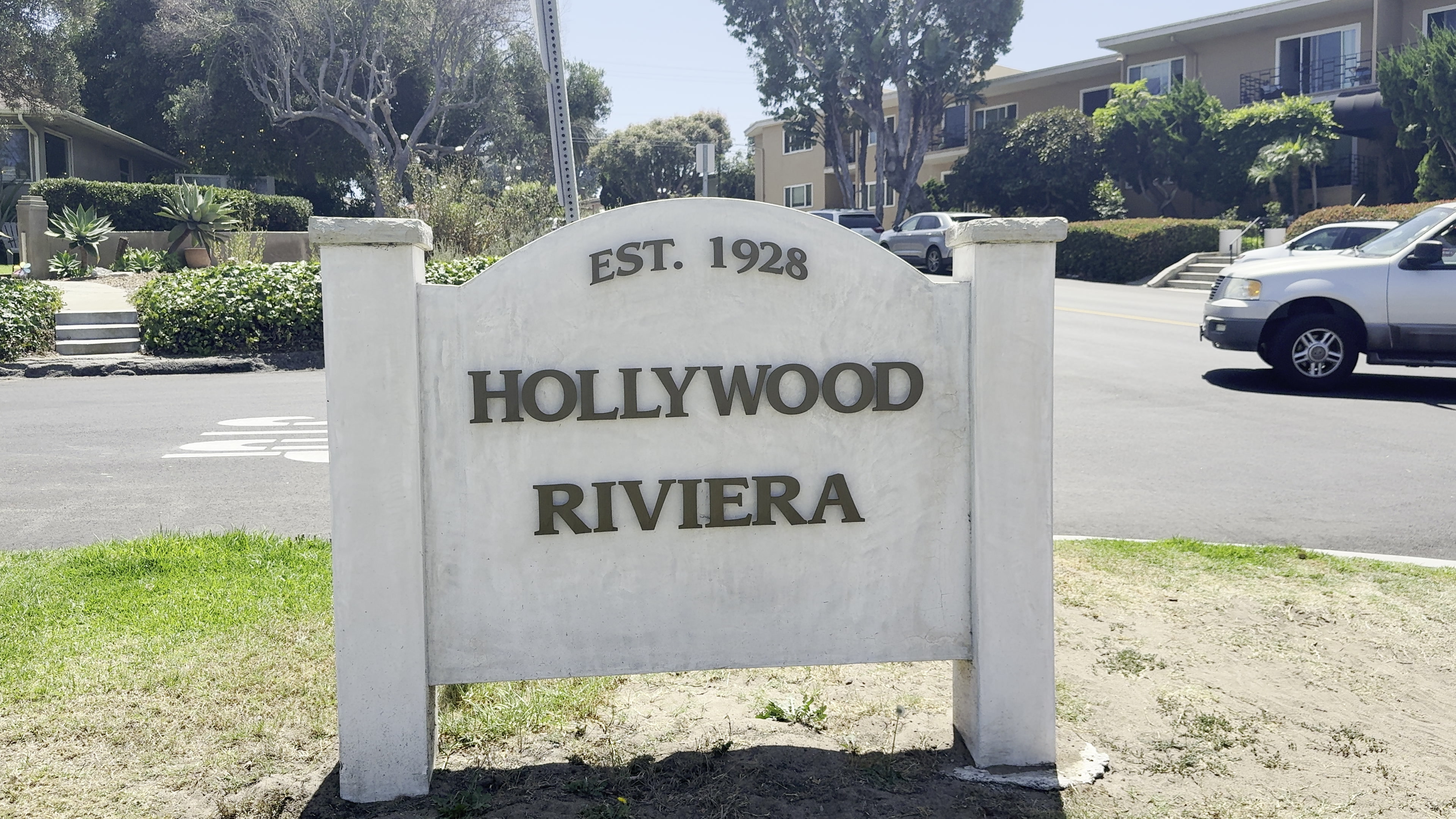 Hollywood Riviera sign in Torrance