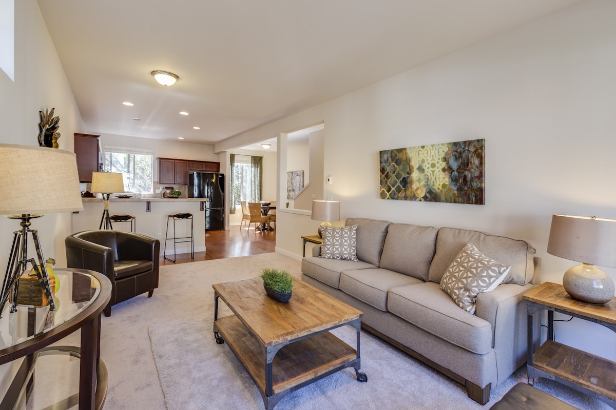 Warm home interior representing local area comparison